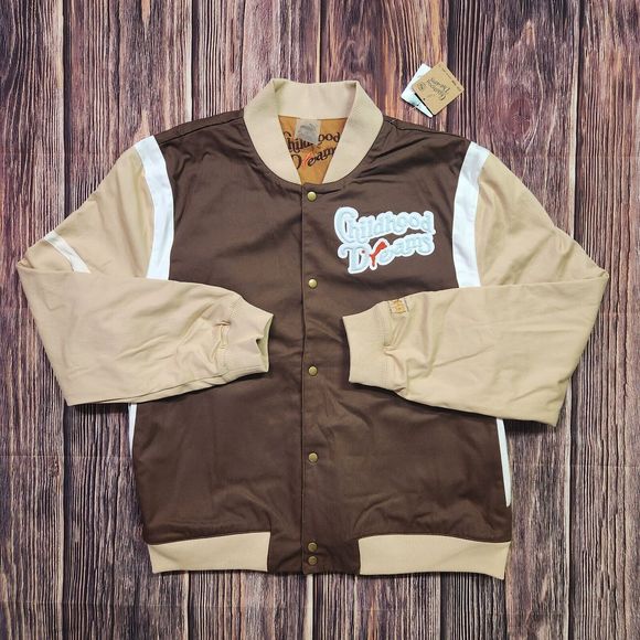 Puma Other - Puma Jacket Mens 2XL XXL Childhood Dreams Reversible Varsity Brown 536830-01
